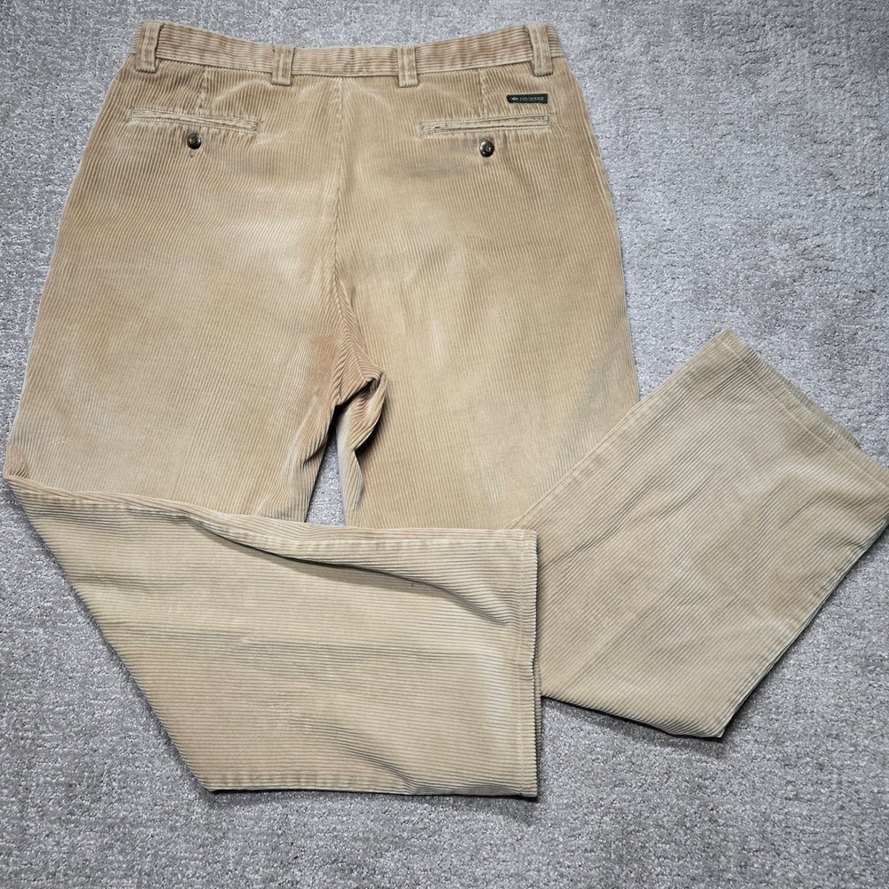 Dockers Khakis Corduroy Pants Mens 36x32 Tan Beige Straight Leg Cotton - Picture 5 of 8